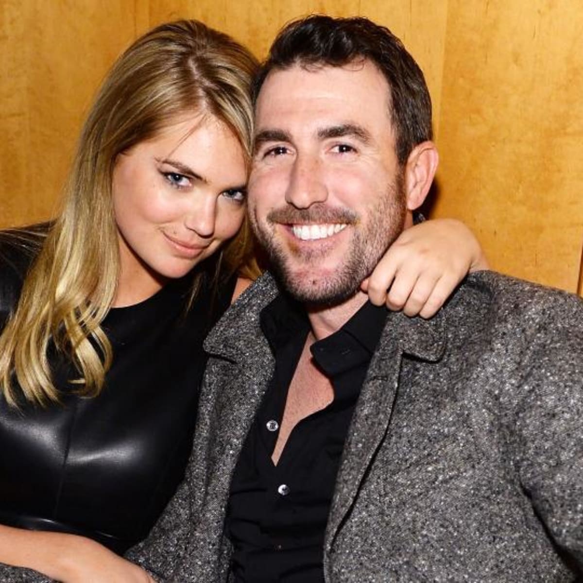 Scandal! Justin Verlander and Kate Upton get caught on Cavs Kiss