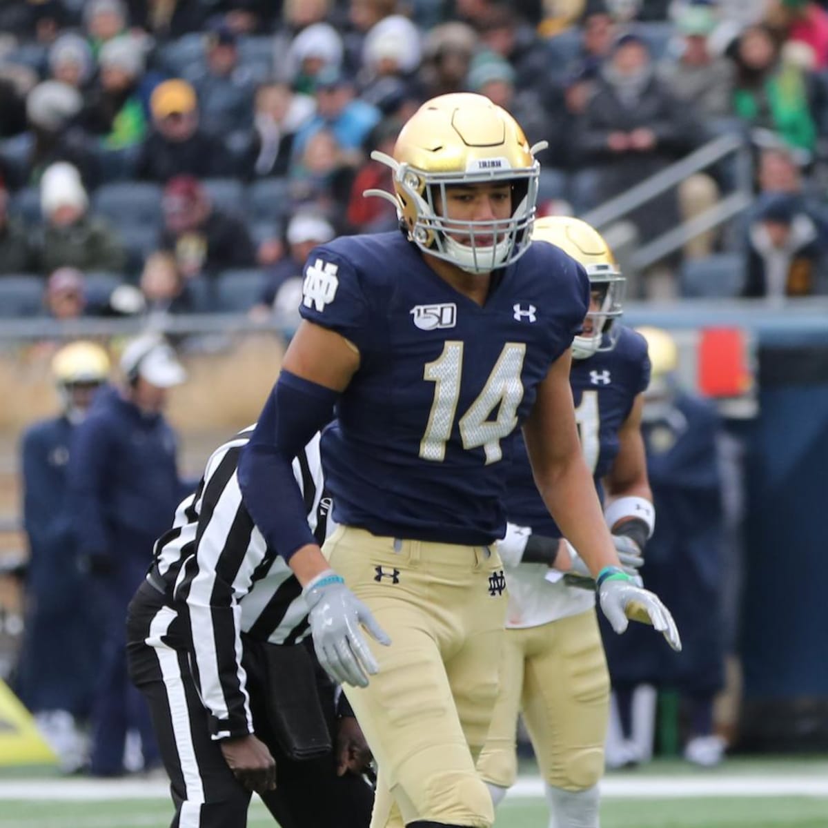 Safety Kyle Hamilton selected by Baltimore Ravens with 14th Pick in the 2022  NFL Draft