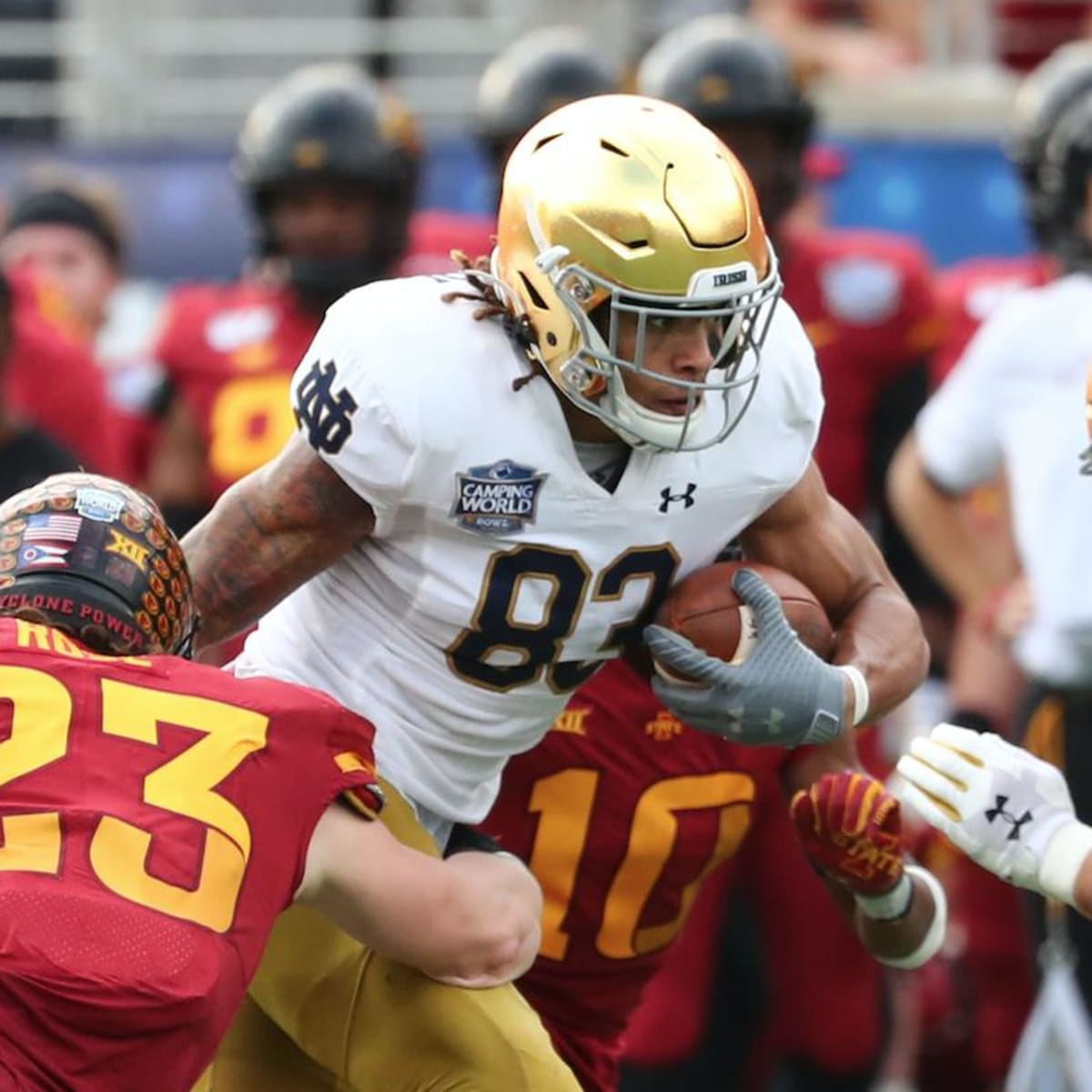 One Final Look: Notre Dame Fighting Irish Wide Receiver Chase Claypool,  Anonymity To Stardom