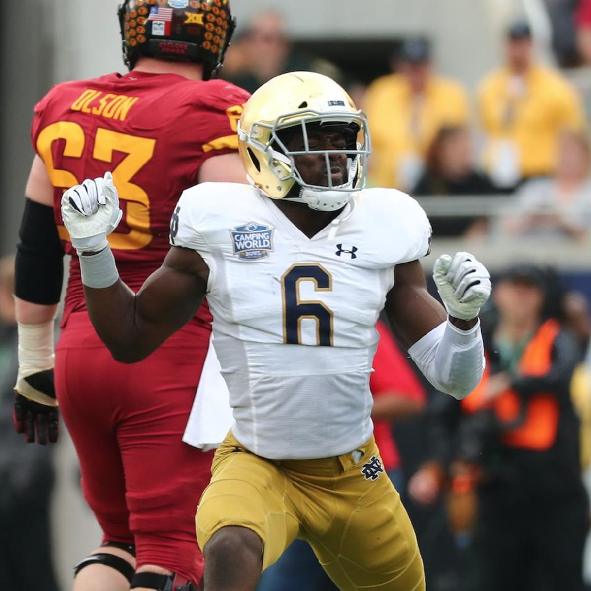 Cleveland Browns Comprehensive NFL Draft Review: Jeremiah Owusu-Koramoah,  LB Notre Dame - Sports Illustrated Cleveland Browns News, Analysis and More