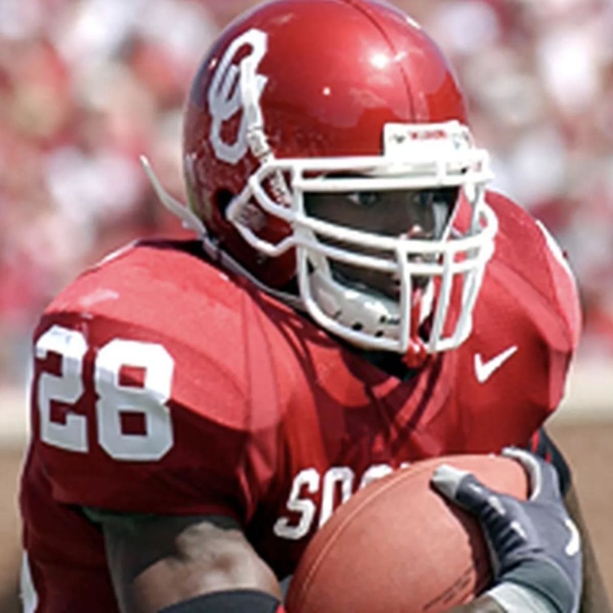 Adrian Peterson Signed Oklahoma Sooners 16x20 HM Photo vs Nebraska - B –  Super Sports Center