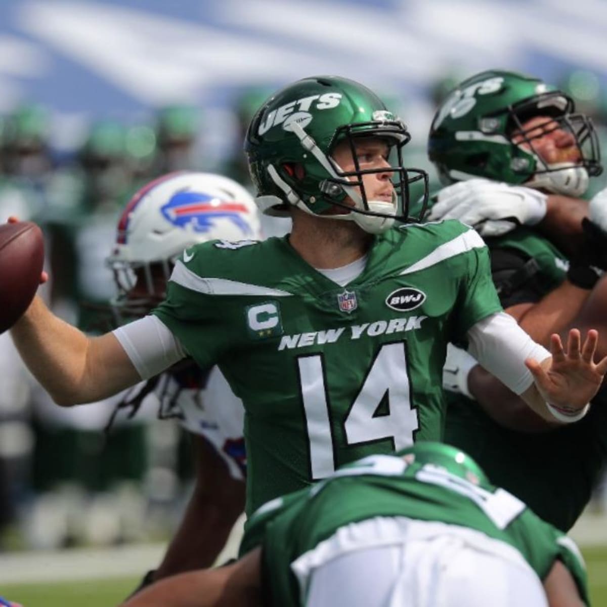 New York Jets, Buffalo Bills halftime report: Sam Darnold, defense  struggling New York Jets, Buffalo Bills halftime report: Sam Darnold,  defense struggling