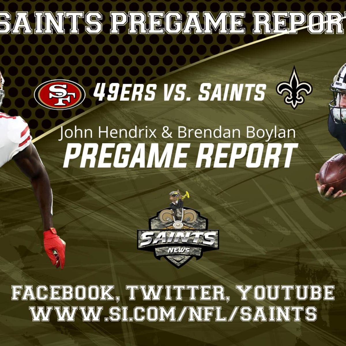 Saints Pregame Report Week 10 [LIVE STREAM] - Sports Illustrated