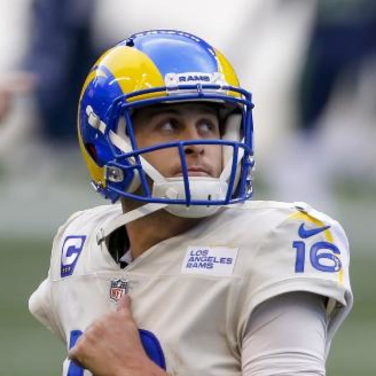 Jared Goff to miss crucial Rams-Cardinals matchup after thumb