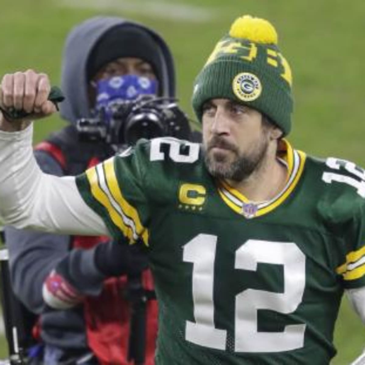 Pro Football Hall of Fame - Now on display at the Hall: Aaron Rodgers'  uniform to commemorate him winning the 2020 MVP award. Rodgers completed  over 70 percent of his passes for