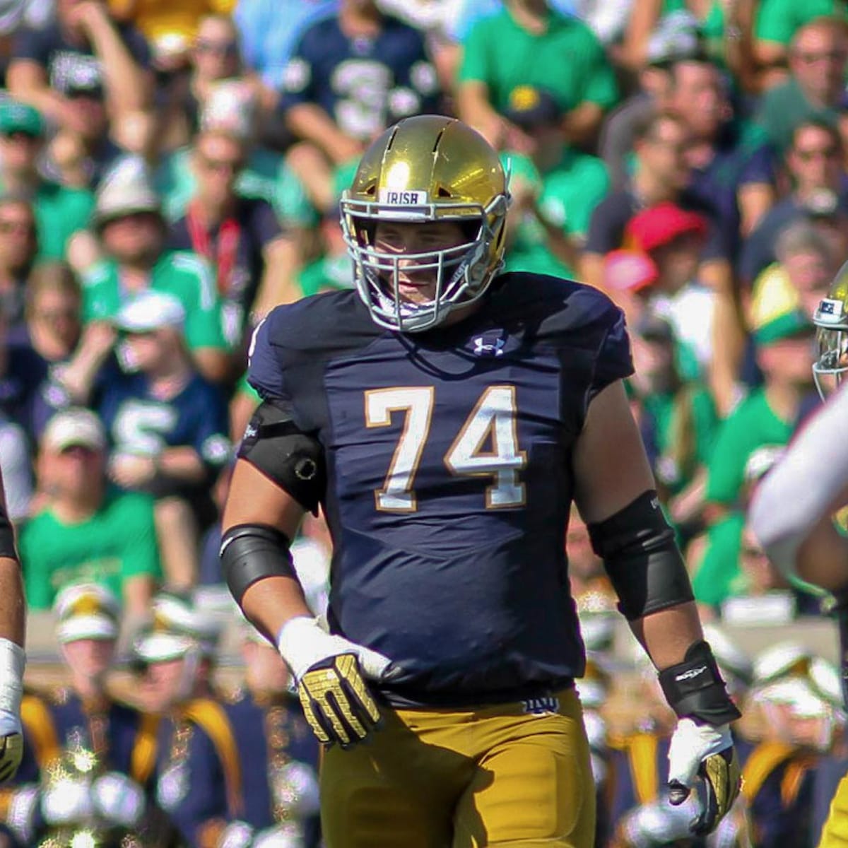 PFF: Notre Dame OT Liam Eichenberg A Top Draft Prospect - Sports