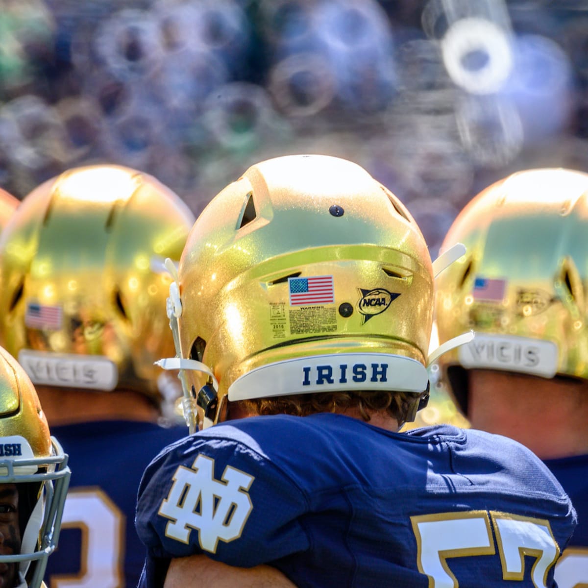 notre dame helmets 2020