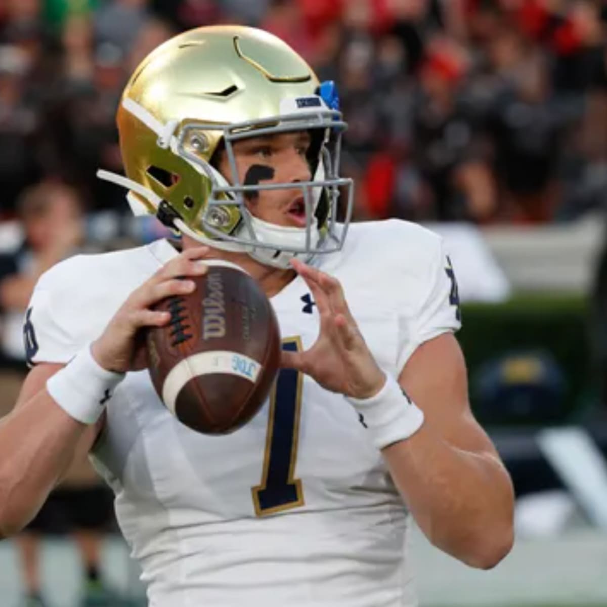 Notre Quarterback Brendon Clark Has "Crazy Tunnel Vision" - Sports Illustrated Notre Dame Fighting Irish News, Analysis and
