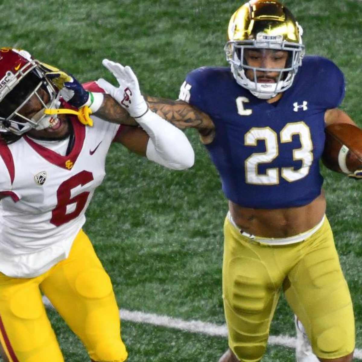 Notre Dame RB Kyren Williams makes the most of his turning point