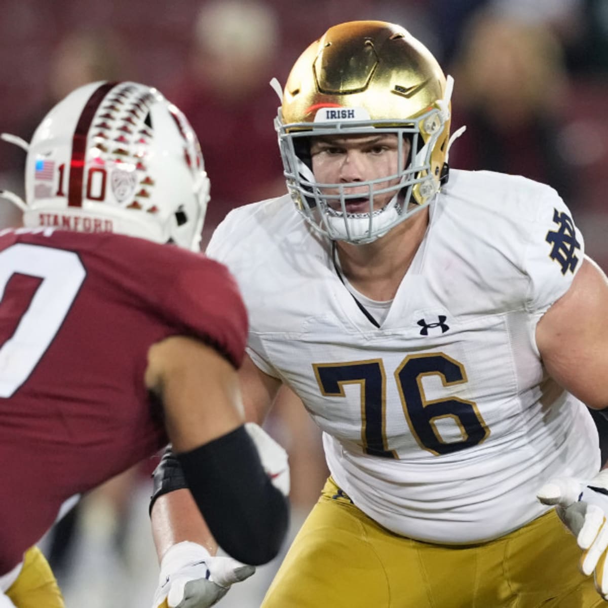 Notre Dame LT Joe Alt ranks No. 1 among FBS OL in PFF grades