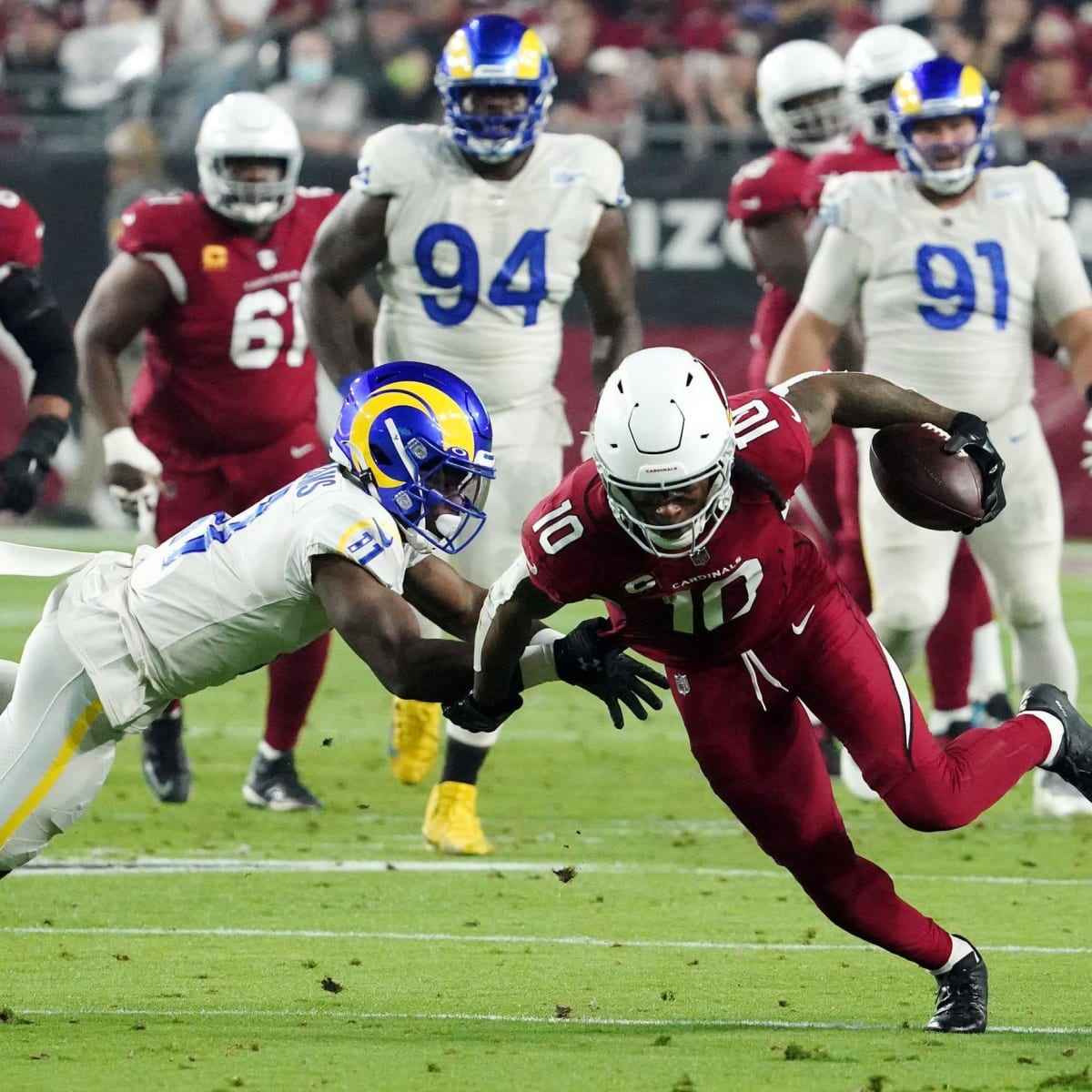 Cardinals WR DeAndre Hopkins out for wild-card game vs. Rams