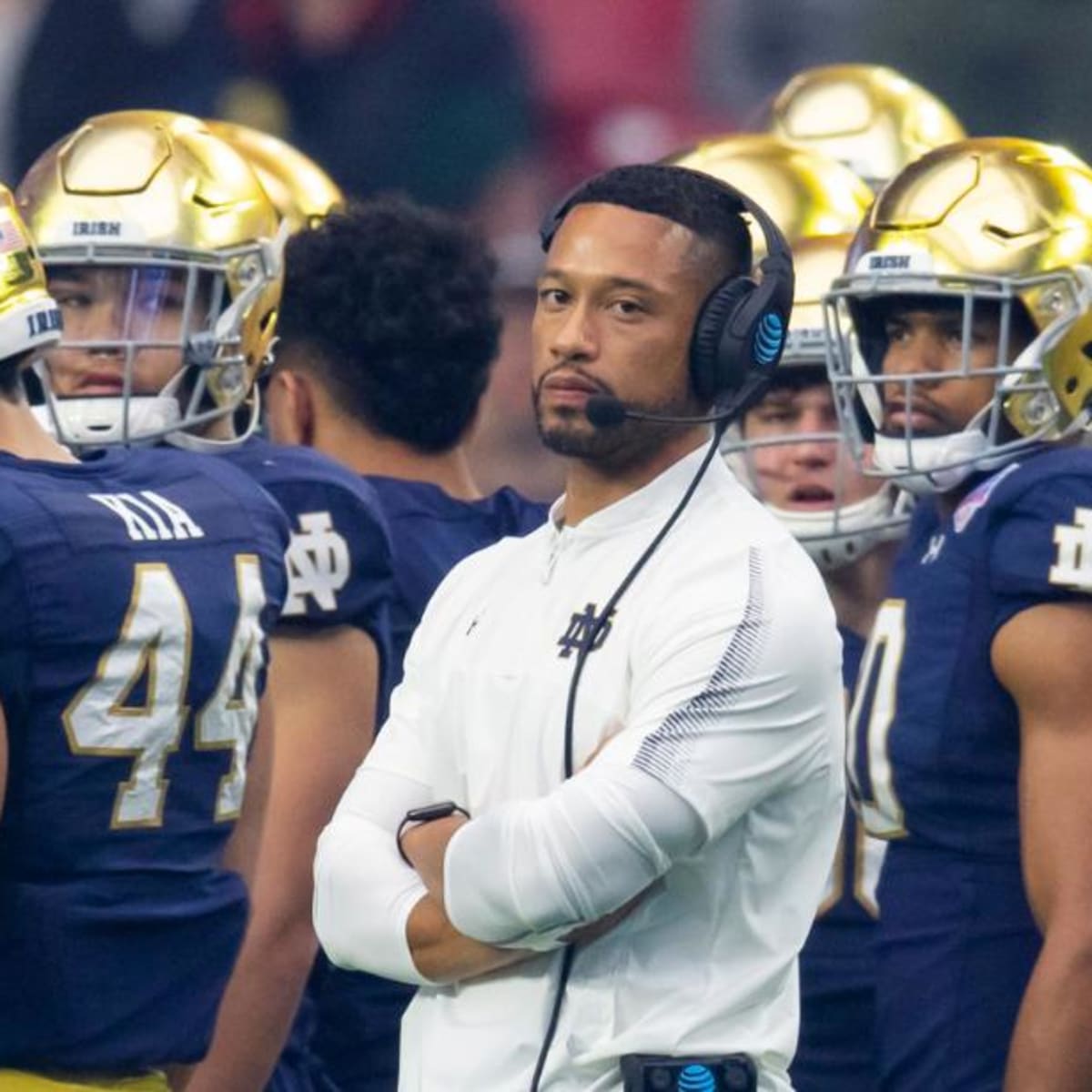 Notre Dame football, Marcus Freeman hit all the right notes in