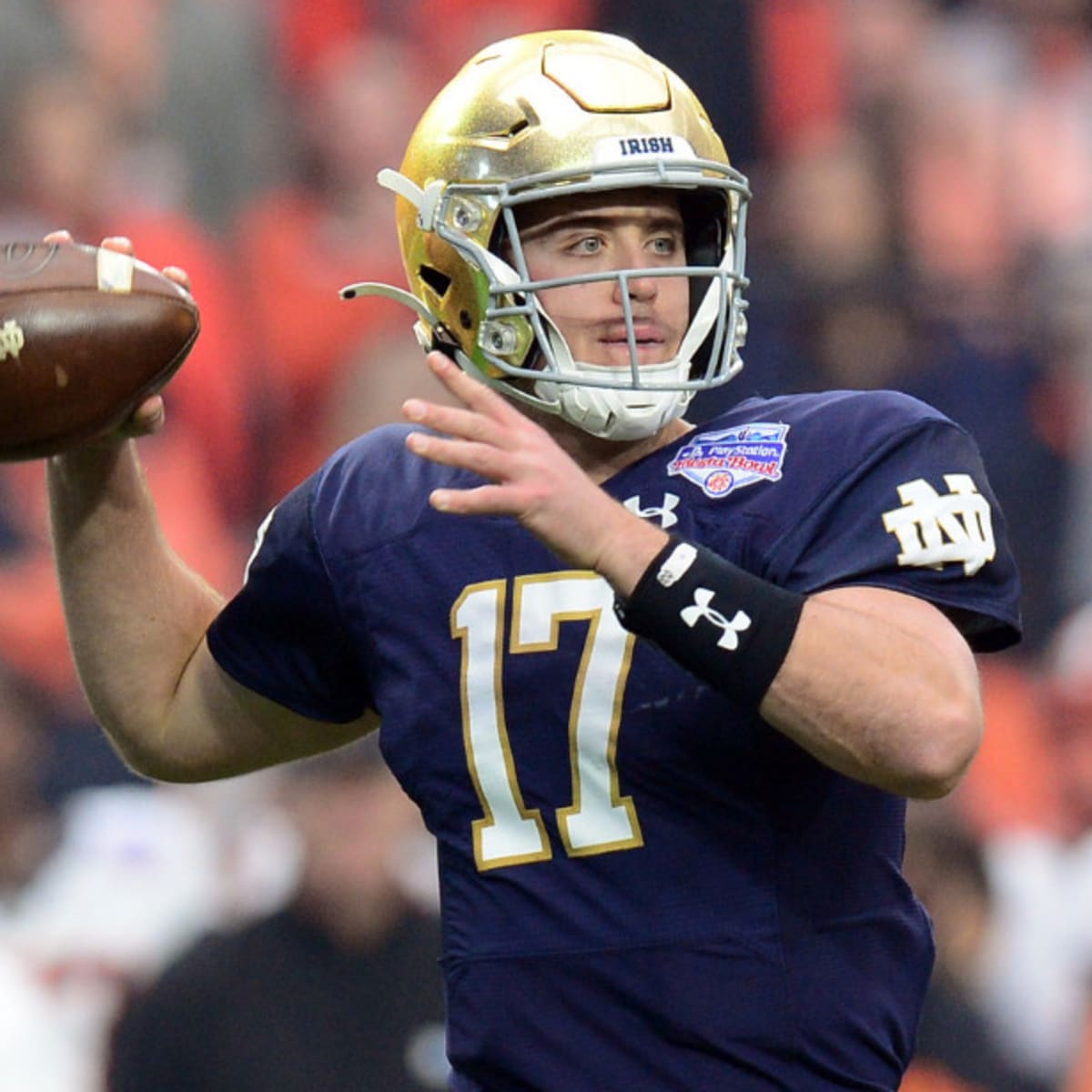 How Notre Dame QB Jack Coan raised his NFL Draft stock at Shrine Bowl