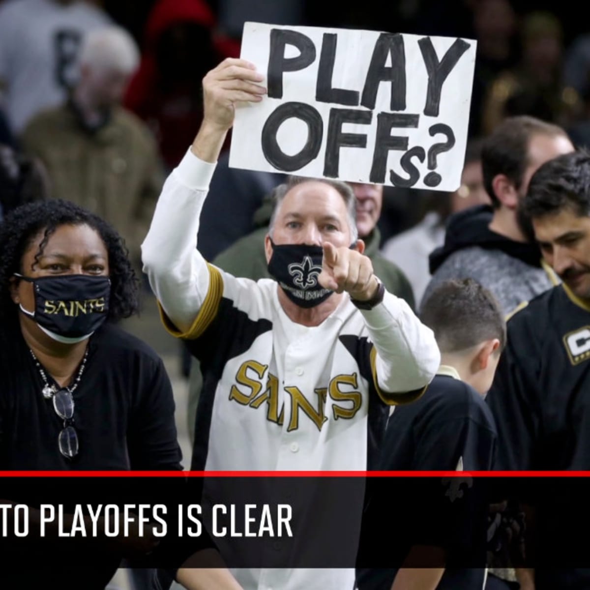 Saints eliminated from the playoffs