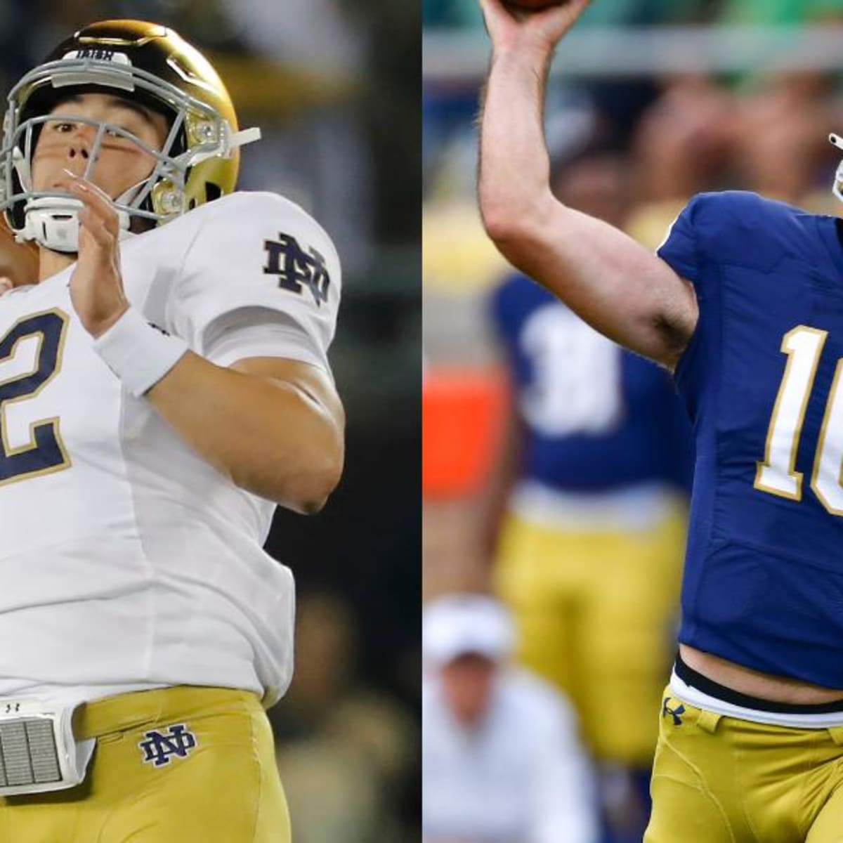 The History of Notre Dame Quarterbacks - The Point After Show