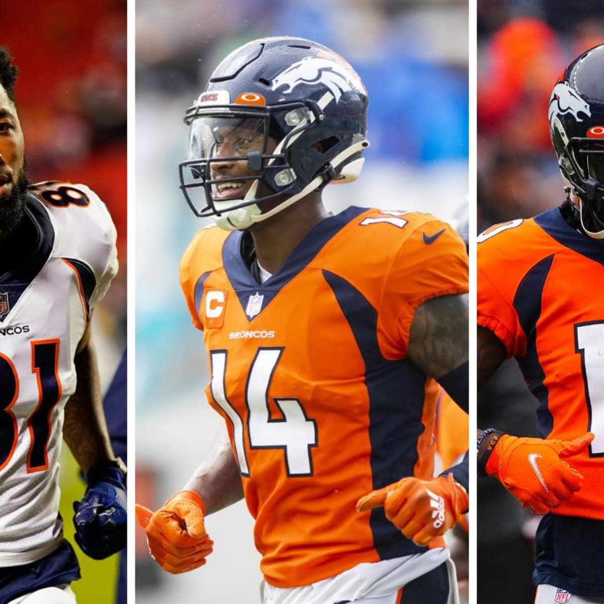 Why Broncos receivers Jerry Jeudy, Courtland Sutton, Tim Patrick