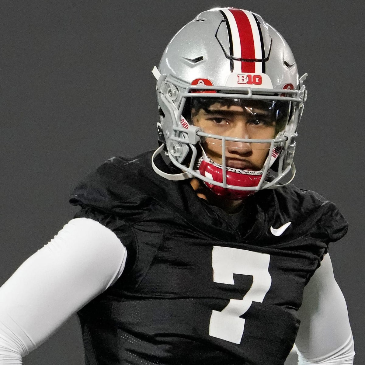 Ohio State's C.J. Stroud Testing Out New Helmet Technology In Spring  Practice - Sports Illustrated Ohio State Buckeyes News, Analysis and More