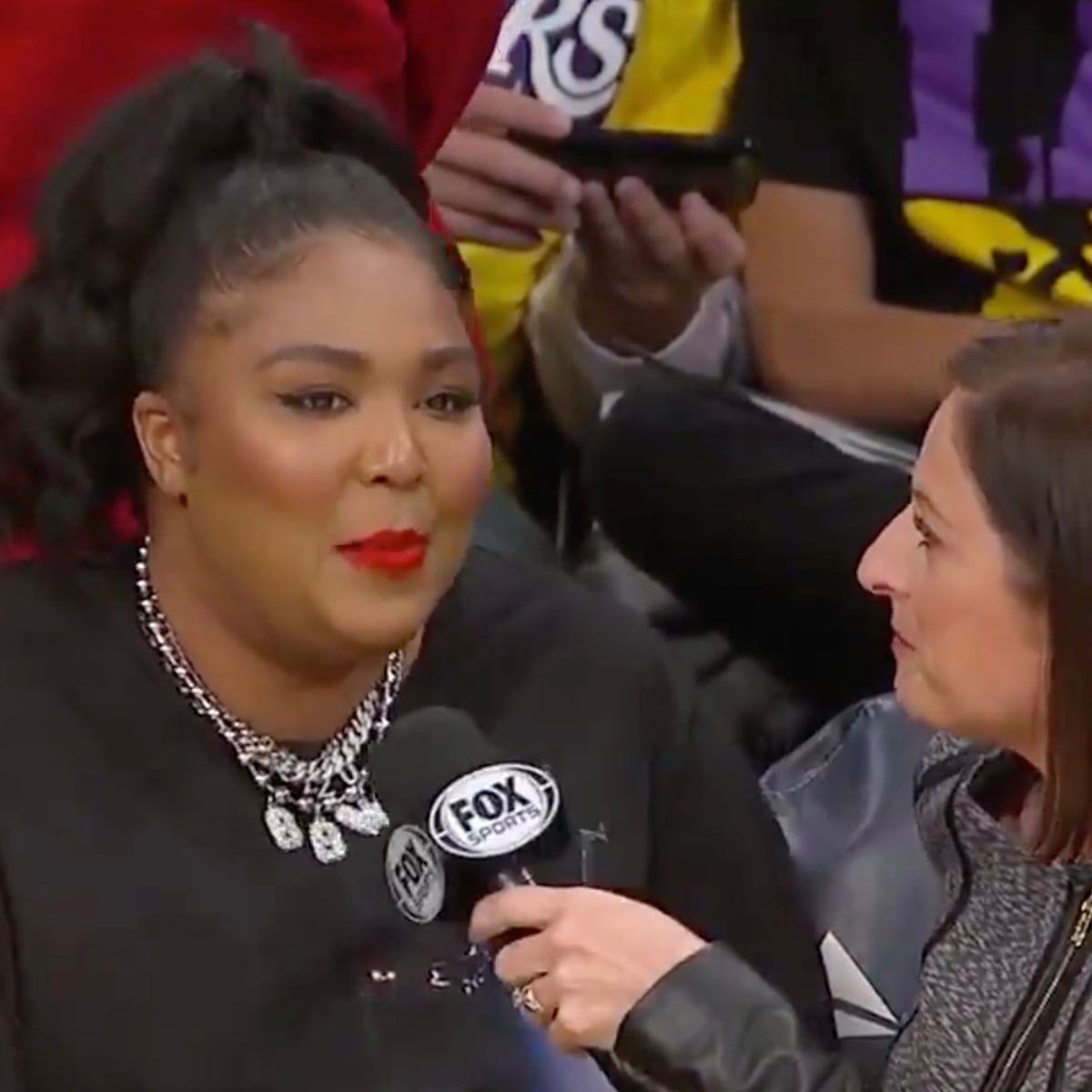 Lizzo Wore a Thong to a Basketball Game