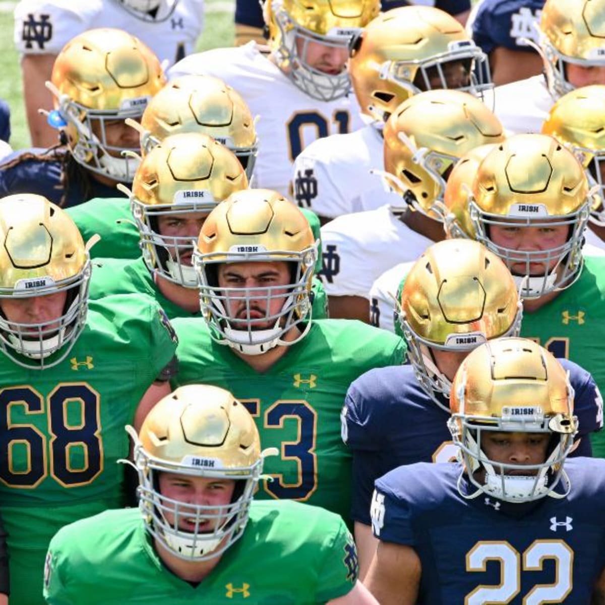 Notre Dame Blue-Gold Game Rosters Set With A Team Draft - Sports  Illustrated Notre Dame Fighting Irish News, Analysis and More