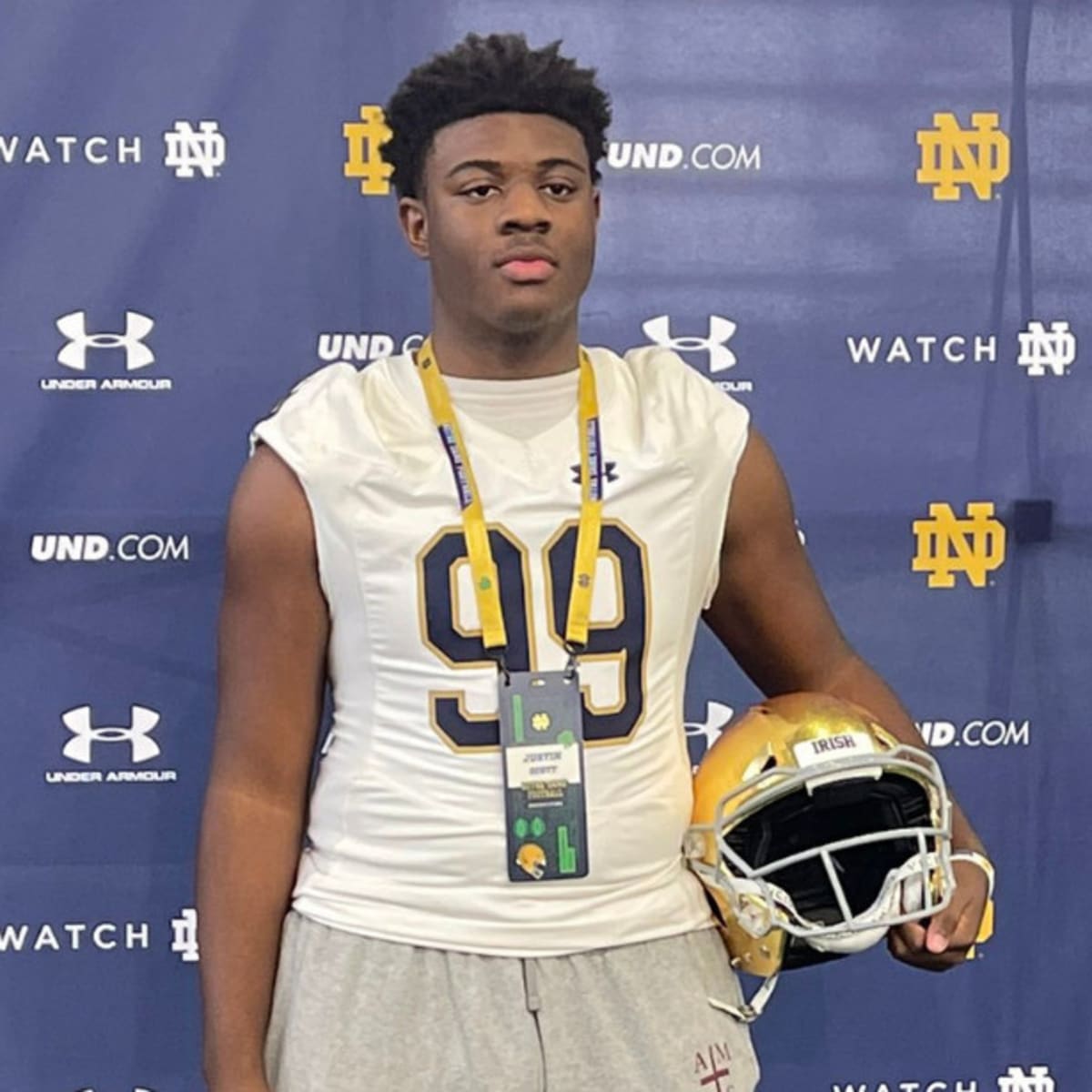 Notre Dame football commit has the eye of legacy prospect