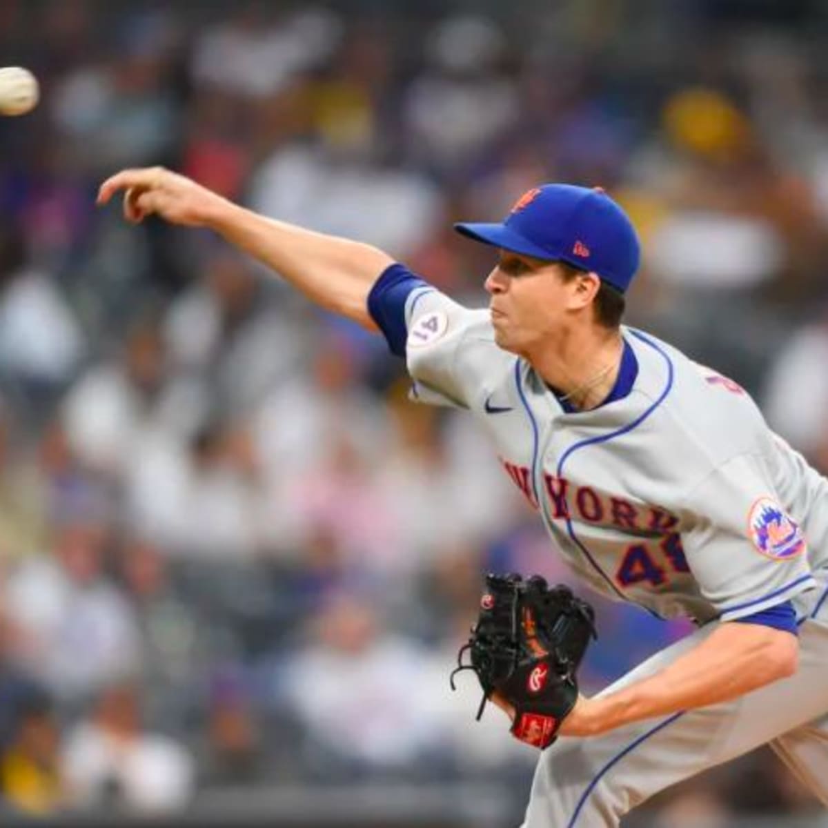 Jacob deGrom. Mets all star pitcher.