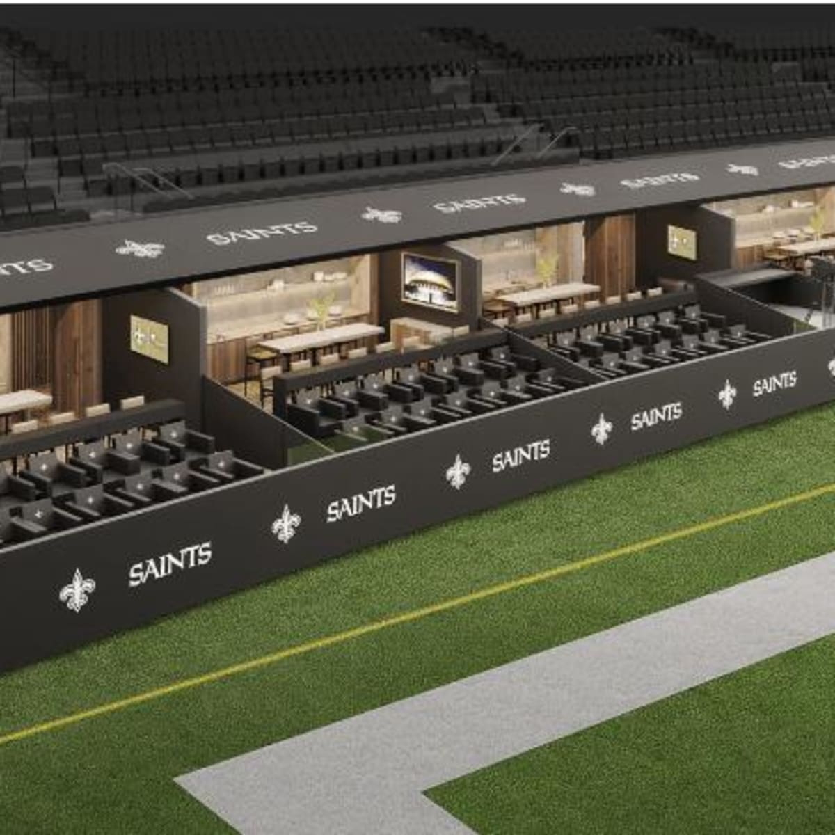 Mercedes-Benz Superdome Renovation Underway - Football Stadium Digest