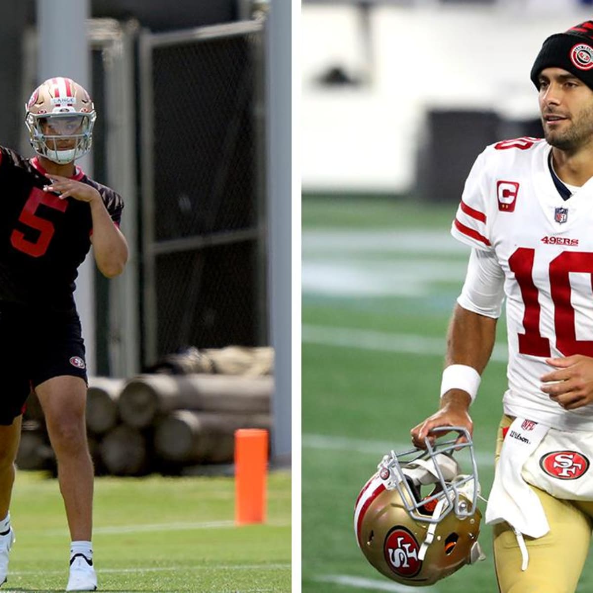 49ers' Jimmy Garoppolo returns to practice, Trey Lance sits out