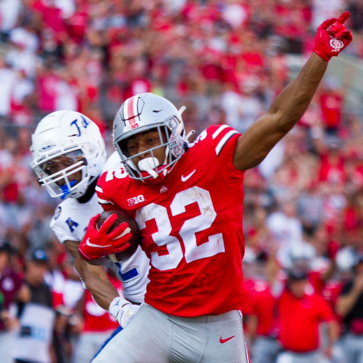 Garrett Wilson's Touchdown Reception Gives Ohio State Lead At Michigan -  Sports Illustrated Ohio State Buckeyes News, Analysis and More