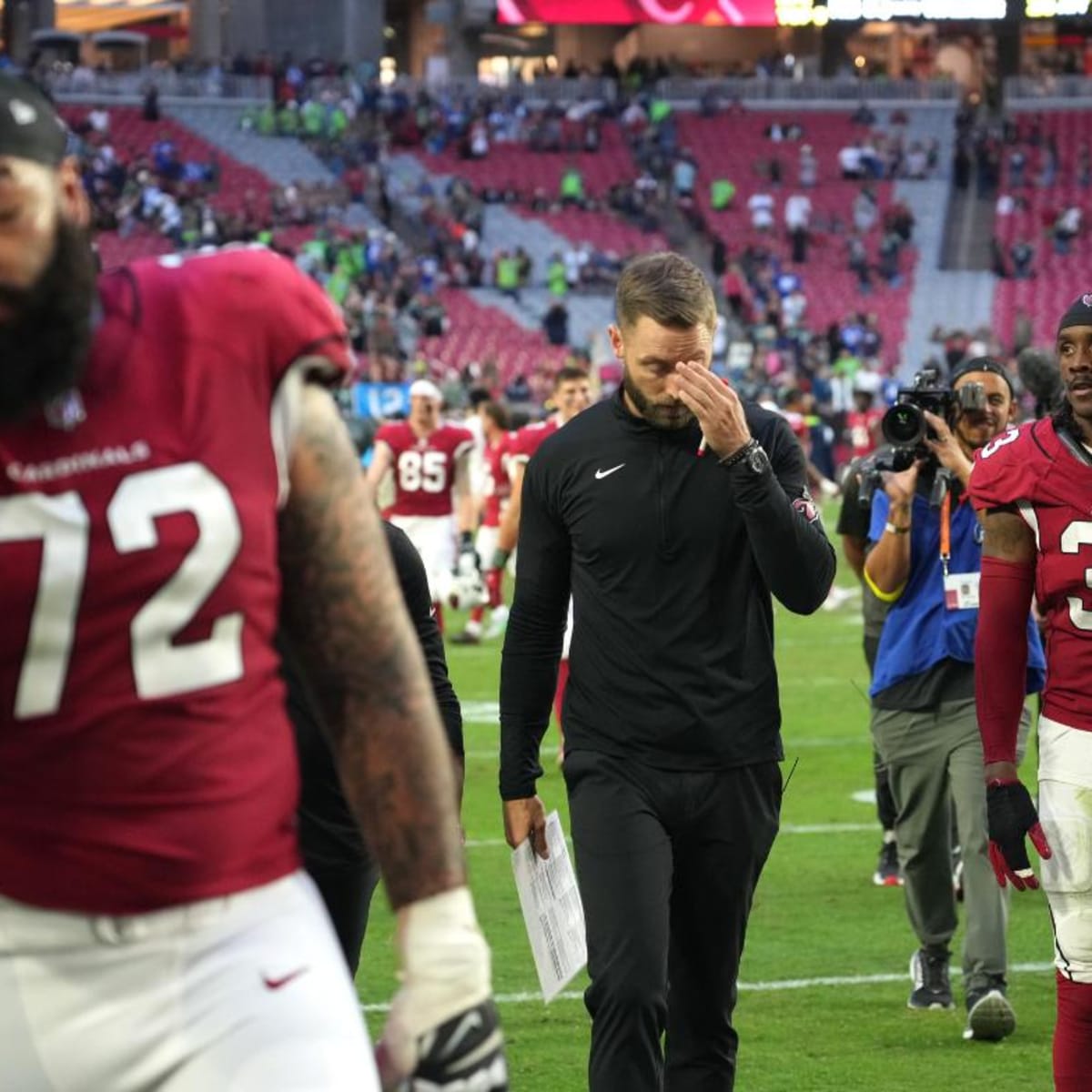 Arizona Cardinals head coach Kliff Kingsbury respected by his players