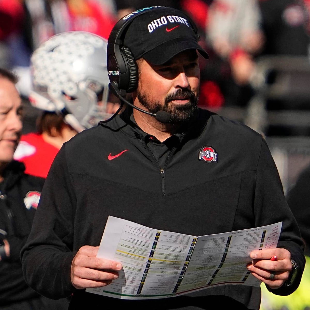 Ohio State Head Coach Ryan Day Appears On ESPN's College GameDay