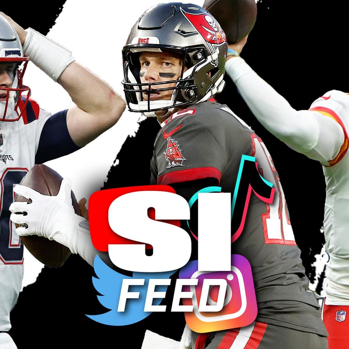 Tom Brady, Patrick Mahomes and Mac Jones on Today's SI Feed