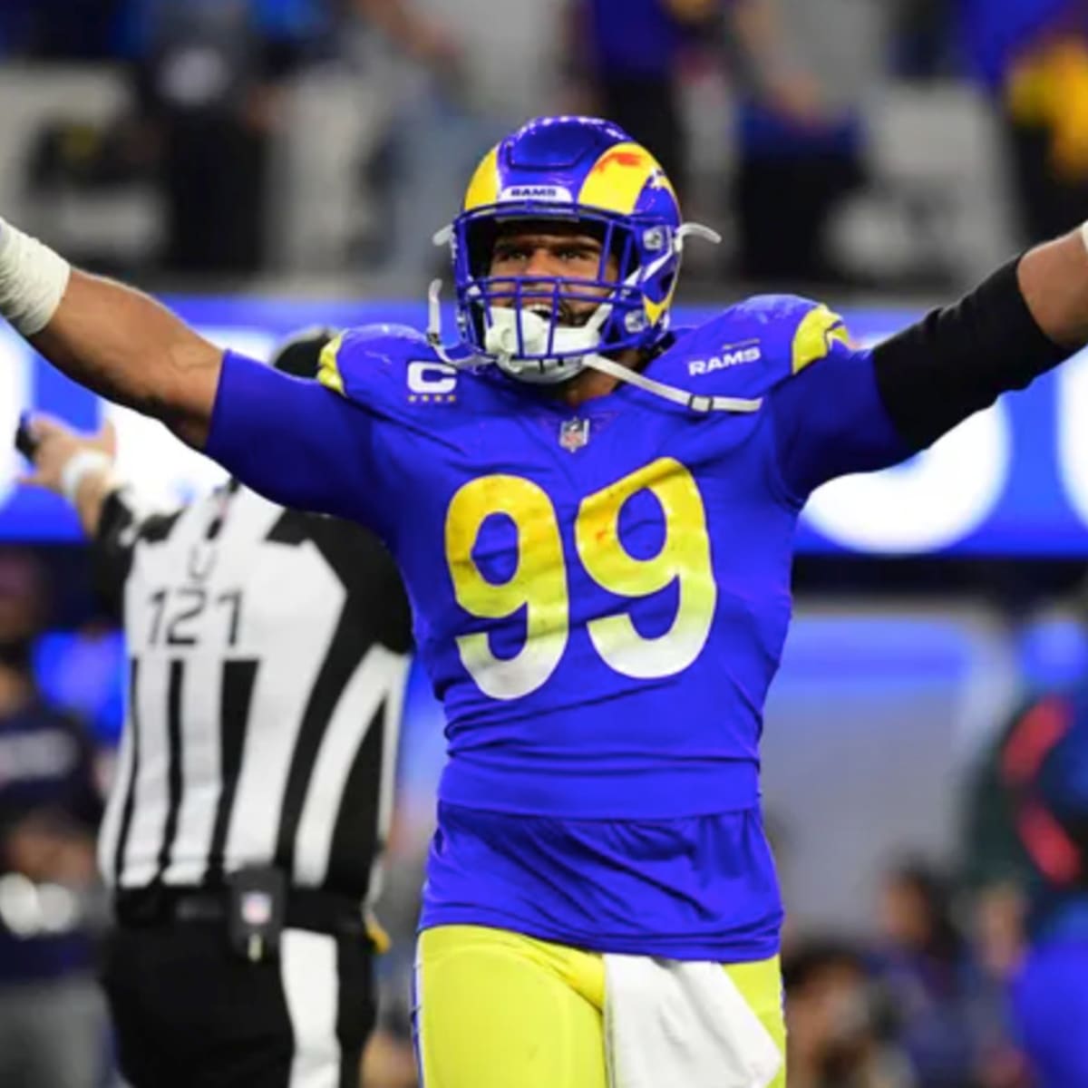 Los Angeles Rams DT Aaron Donald Says He Never Considered Retirement This  Offseason - Sports Illustrated LA Rams News, Analysis and More