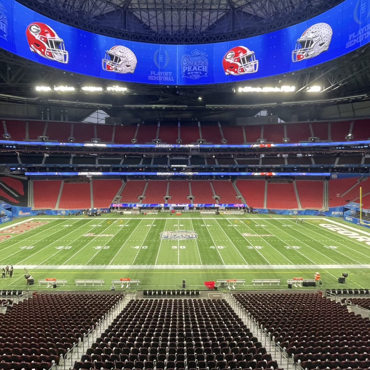 Ohio State CFP Prep Moves to Atlanta & Mercedes-Benz Stadium