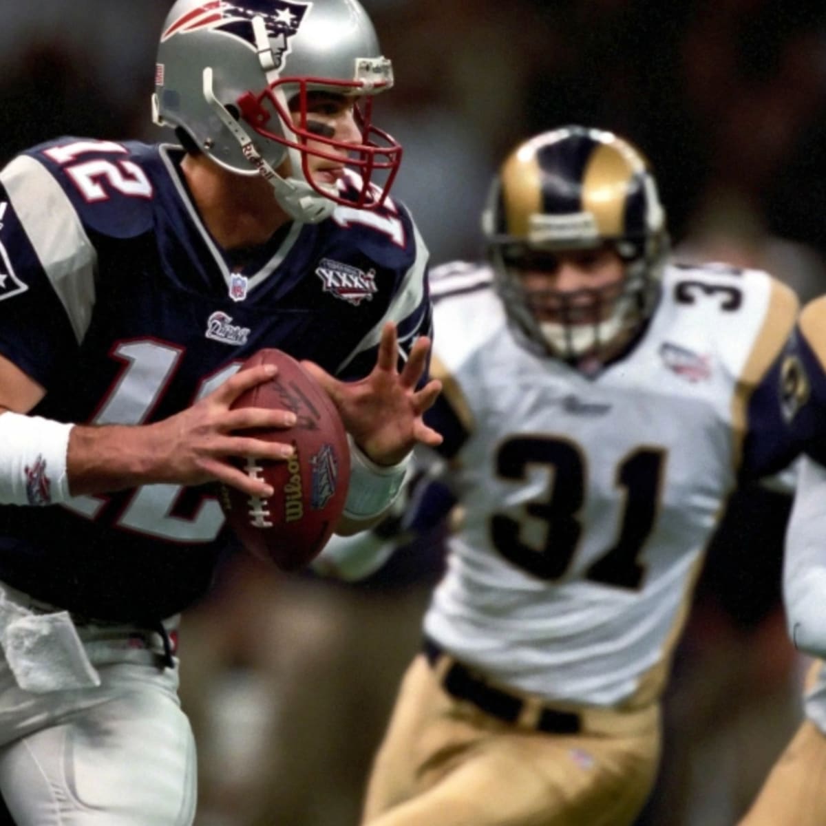 St. Louis Rams Qb Kurt Warner, Super Bowl Xxxvi Sports Illustrated