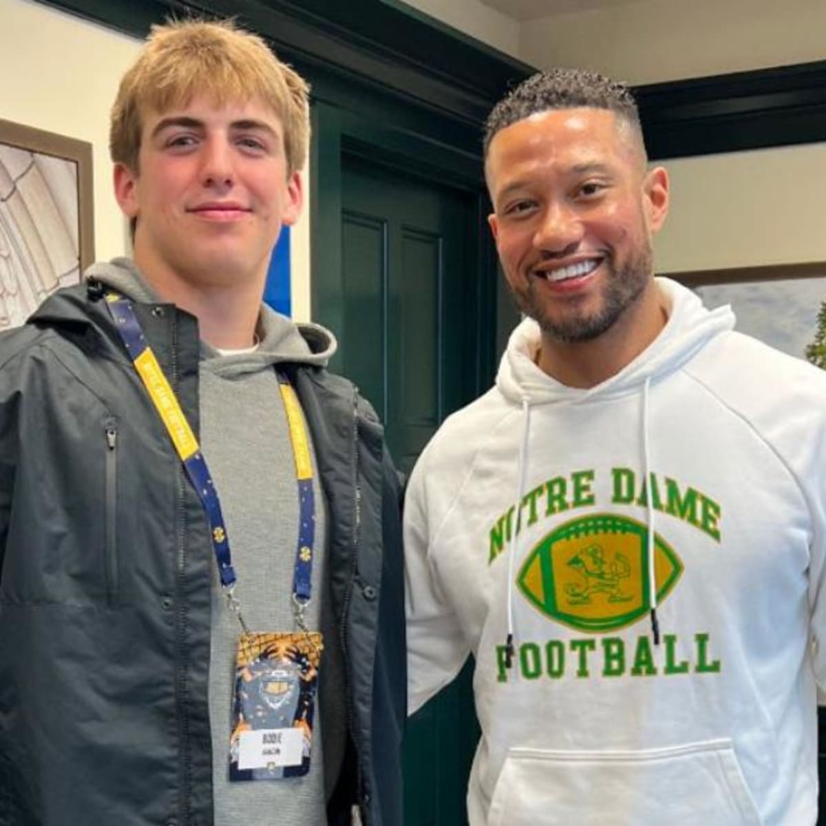 Notre Dame football offers 2025 Ohio athlete Bo Jackson