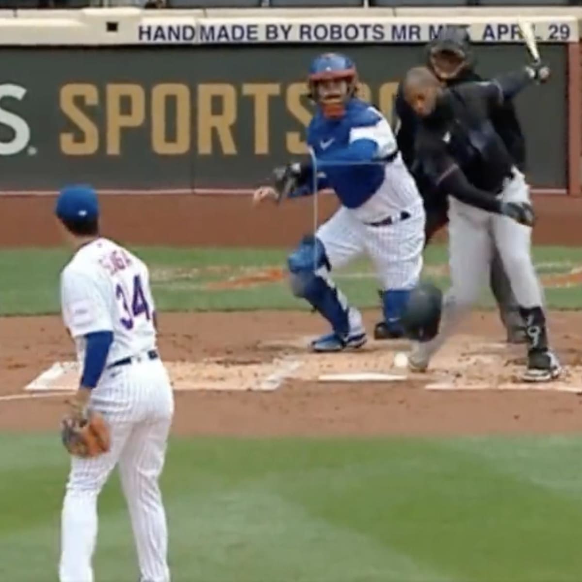 Mets' Kodai Senga's 'ghost forkball' embarrasses Marlins hitter