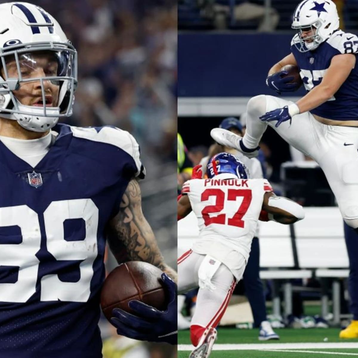 Cowboys TEs Jake Ferguson, Peyton Hendershot putting rookie experience to  good use