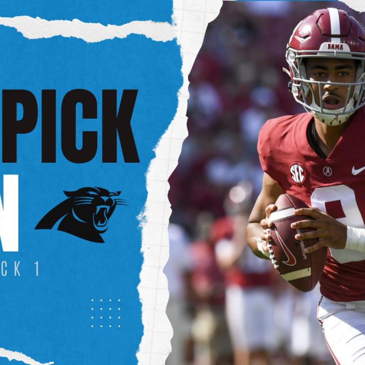 Round 1 - Pick 1: Bryce Young, QB, Alabama (Carolina Panthers) : r/nfl