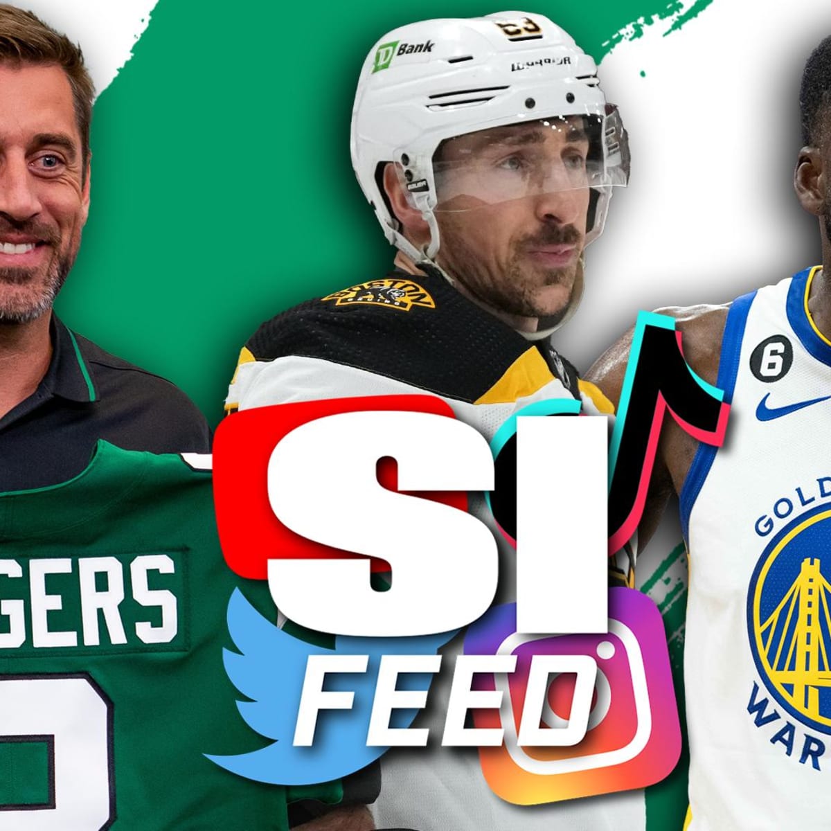 SI Feed Aaron Rodgers, Golden State Warriors and the Boston Bruins