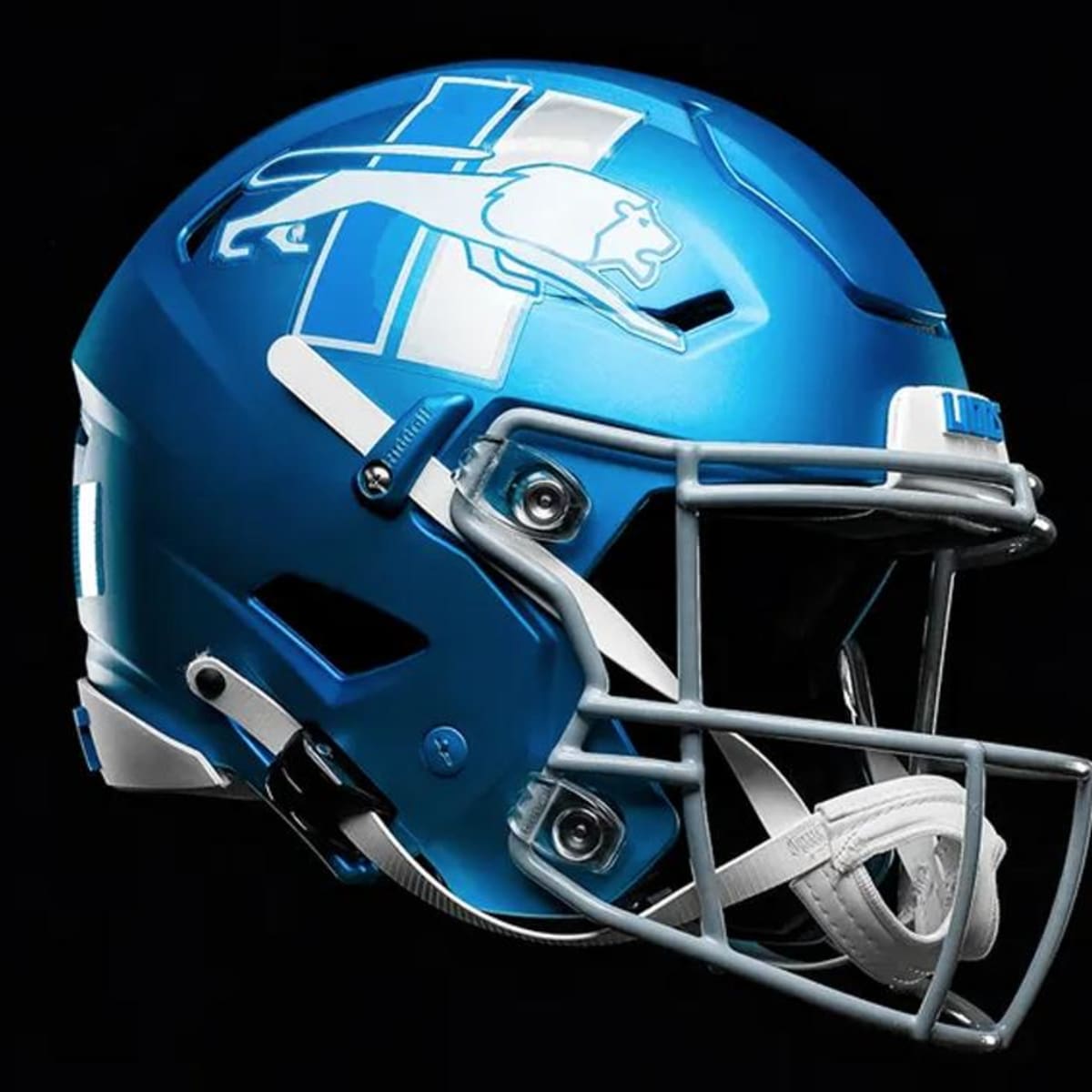 Not bad. Not good. Lions new helmet sits somewhere in the middle