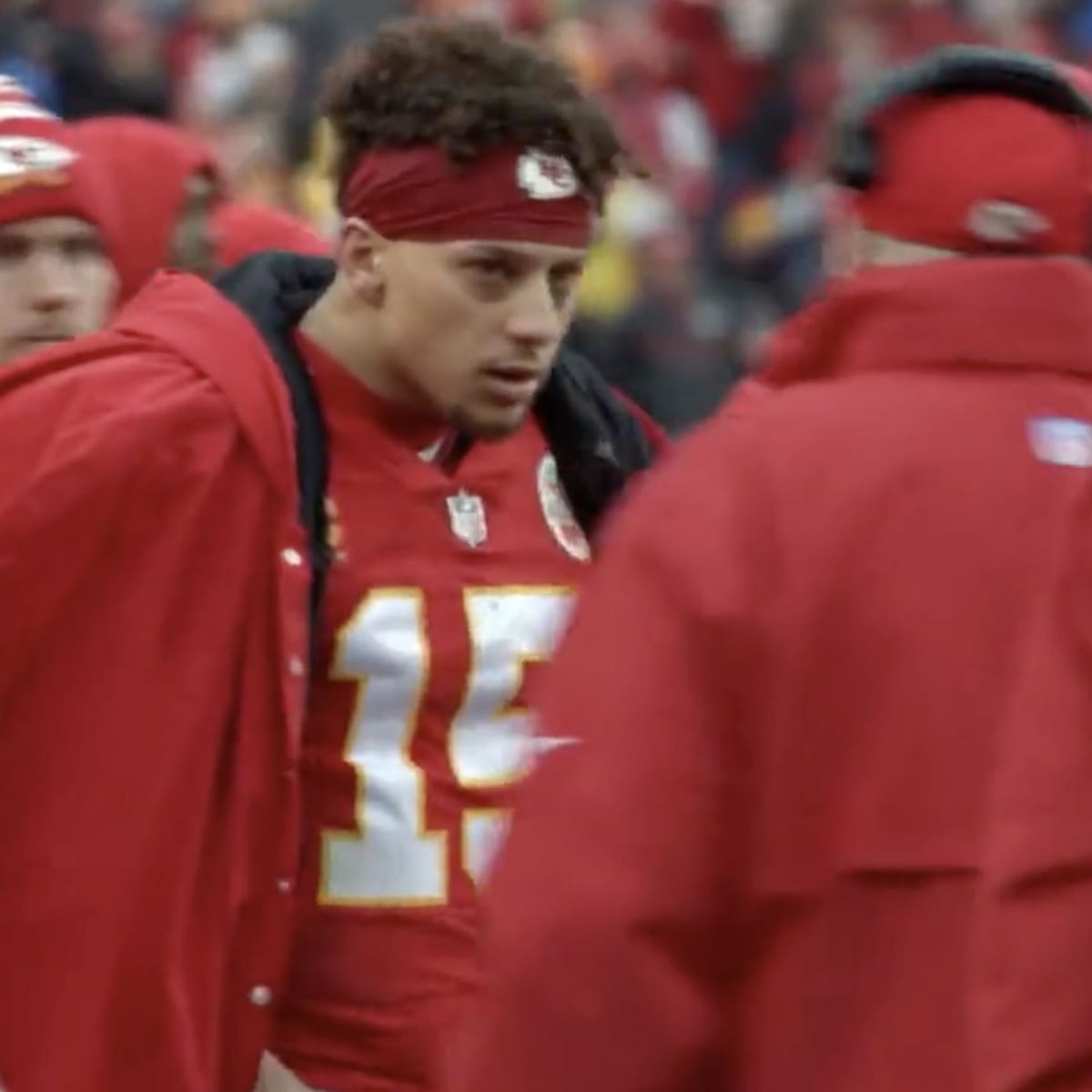 Patrick Mahomes Forgets He's Mic'd Up & Says a Naughty Word