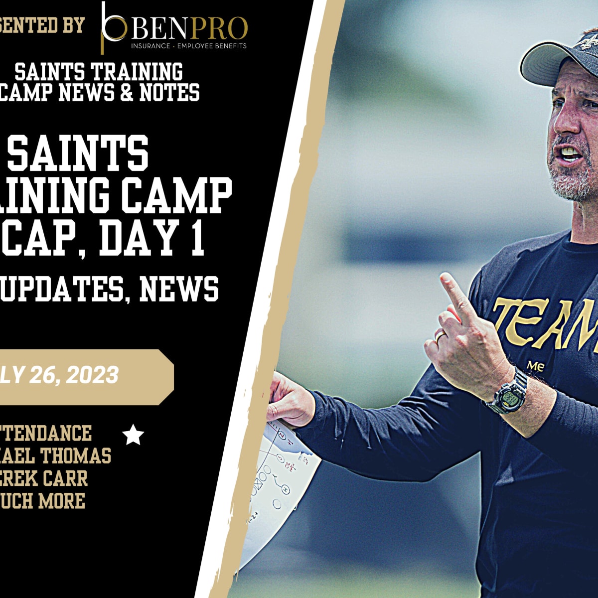 Saints Anticipate Full Attendance to Start Training Camp - Sports  Illustrated New Orleans Saints News, Analysis and More