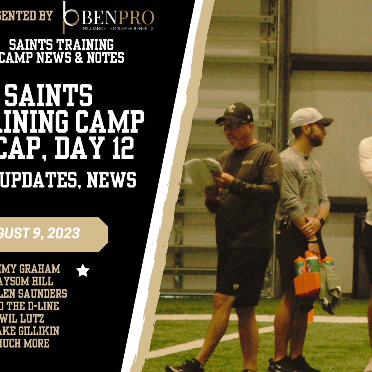 Saints Anticipate Full Attendance to Start Training Camp - Sports  Illustrated New Orleans Saints News, Analysis and More