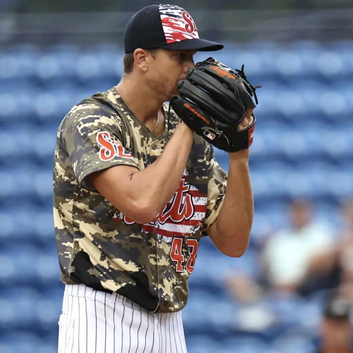 Jacob deGrom makes second rehab start with Syracuse Mets, throwing