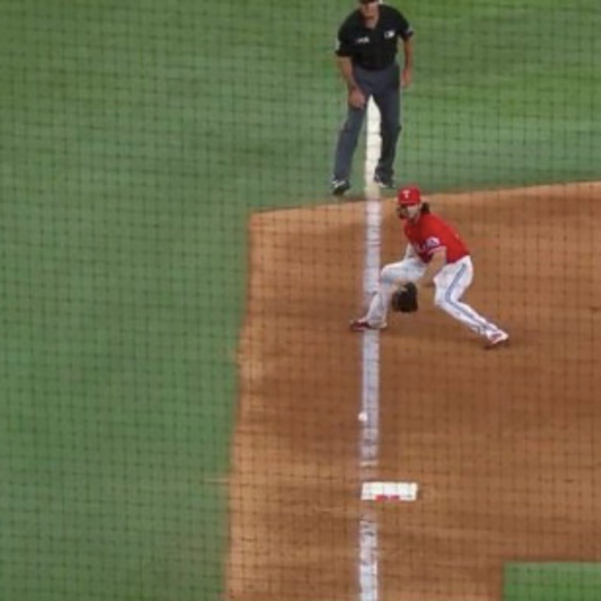 Angel Hernandez wasn't even close on this call at first base