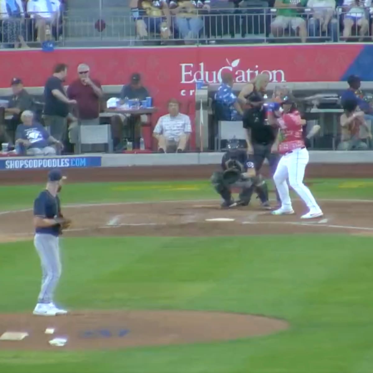 Minor-league pitcher shades Fernando Tatís Jr. after home run