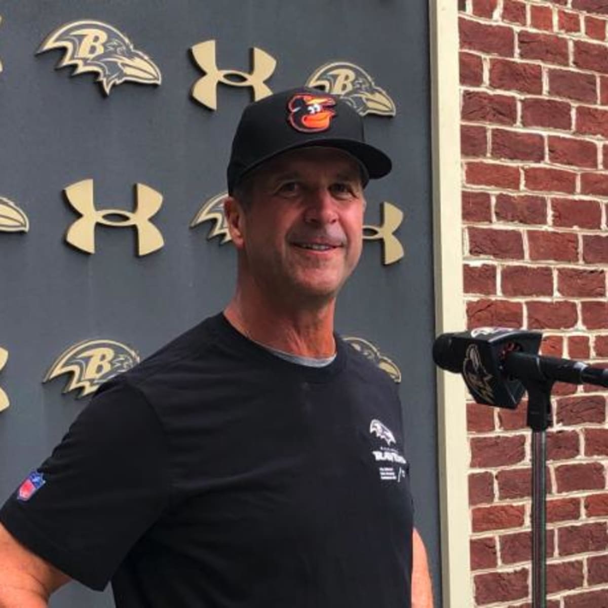 Baltimore Ravens Head Coach John Harbaugh Confident in Offensive line Ahead  of Week 1 - BVM Sports