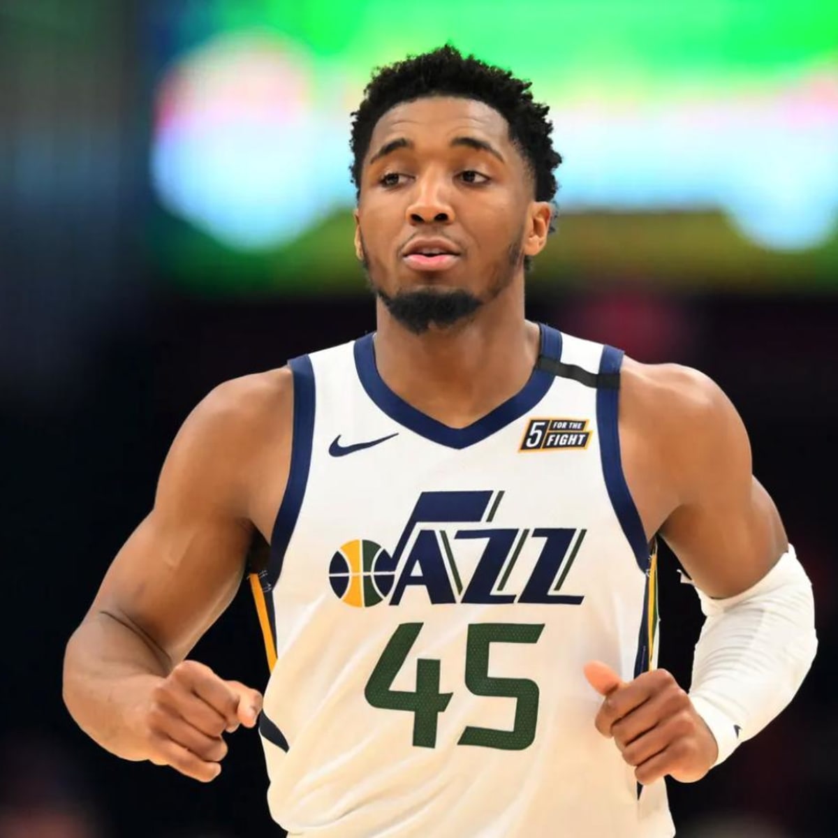 Donovan Mitchell Visits Citi Field