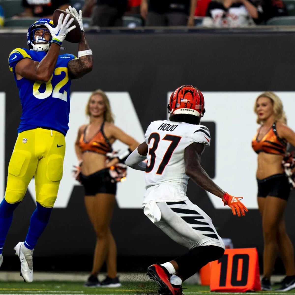 That's Another Snickers!': WATCH Rams WR Lance McCutcheon Mic'd Up in  Preseason Finale - Sports Illustrated LA Rams News, Analysis and More