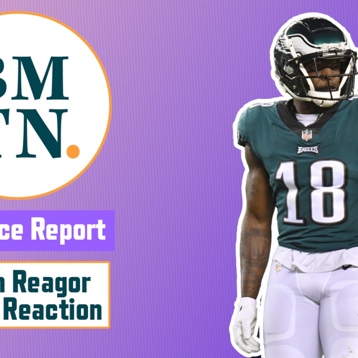 Vikings WR Jalen Reagor providing bulletin board material for the